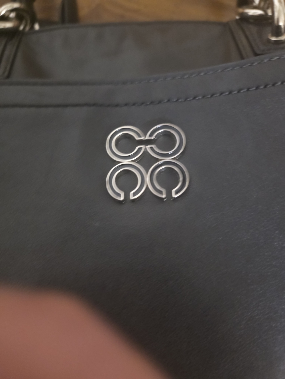 Coach Collette In Black Cowhide,buttery Soft Leather - Picture 10 of 16
